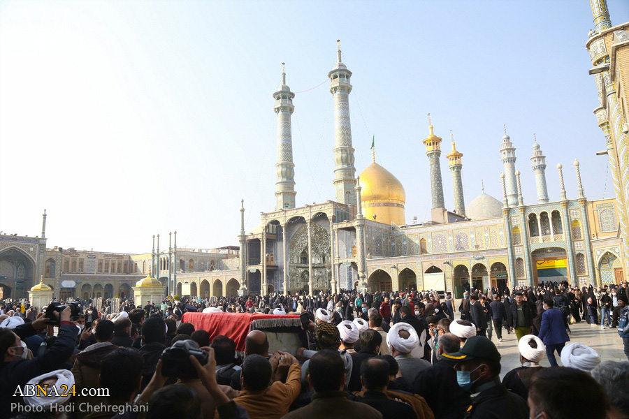 تقرير مصور/ تشييع جثمان آية الله 