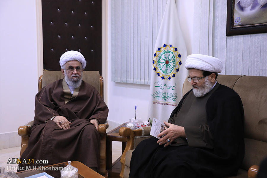 گزارش تصویری | دیدار عضو شورای مرکزی حزب‌الله لبنان با آیت‌الله رمضانی