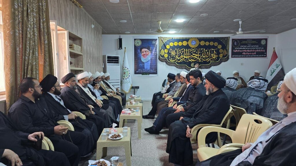 Commemoration ceremony of Martyr Sayed Hassan Nasrallah, ABWA’s Representative office, Iraq